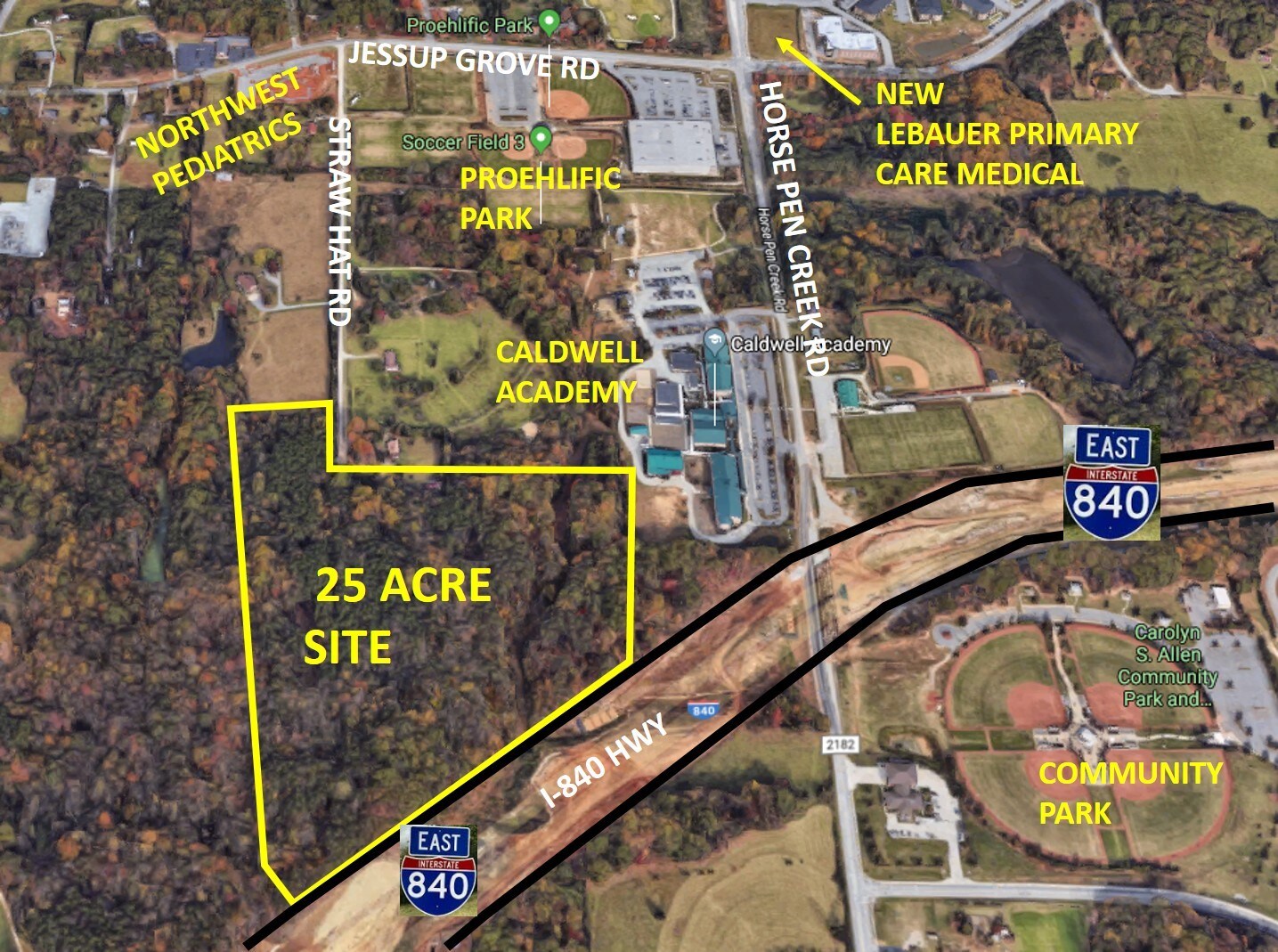 3950 3988 Straw Hat Rd Greensboro, NC 27410 Land Property for Sale on