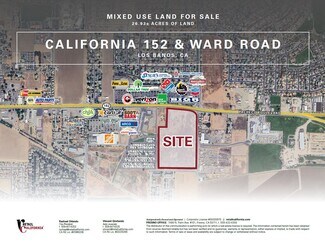 Los Banos, CA Commercial Land - California 152 @ Ward Road