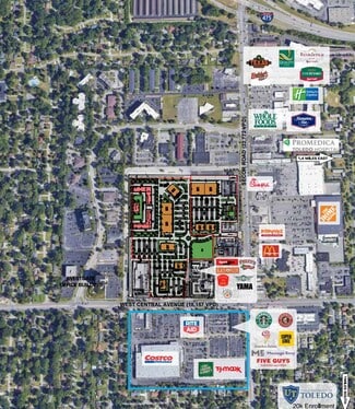 Toledo, OH Retail - 3408 W Central Ave