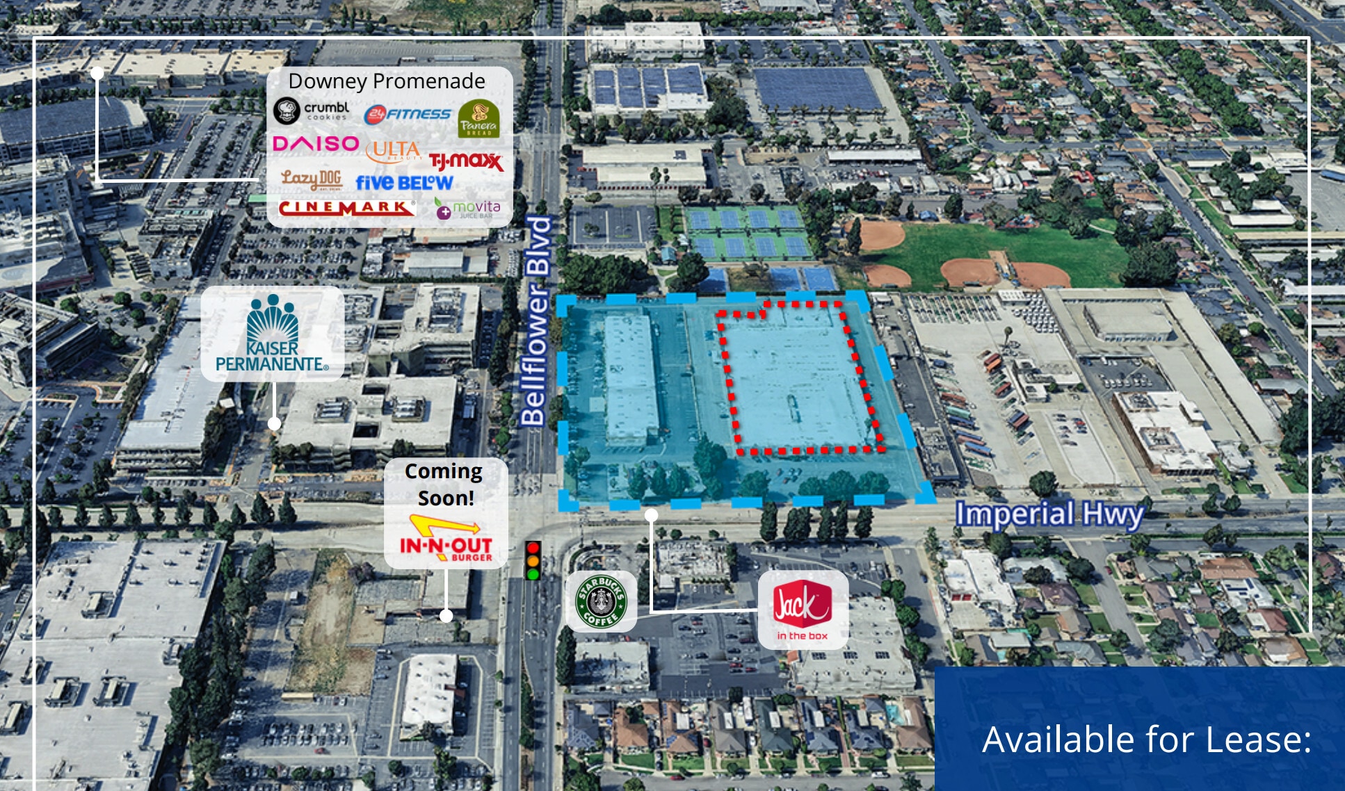 9525 Imperial Hwy, Downey, CA for Rent