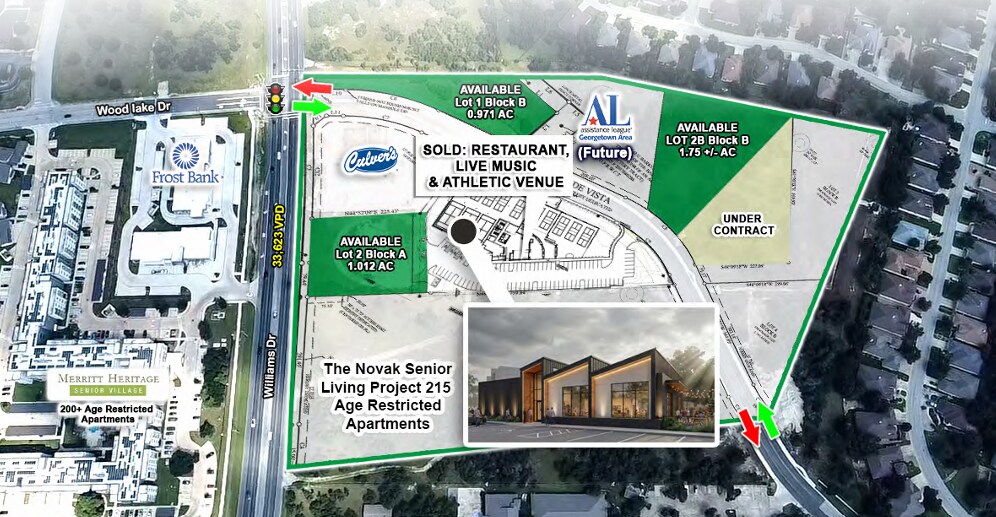 Verde Vista Commercial Park, Georgetown, TX for Sale