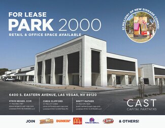 Las Vegas, NV Office, Retail - 6400 S Eastern Ave Las Vegas, NV Office, Retail - 6400 S Eastern Ave