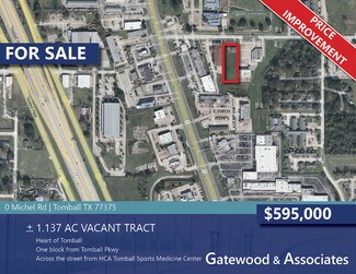 Tomball, TX Commercial Land - Johnson & Michels Rd