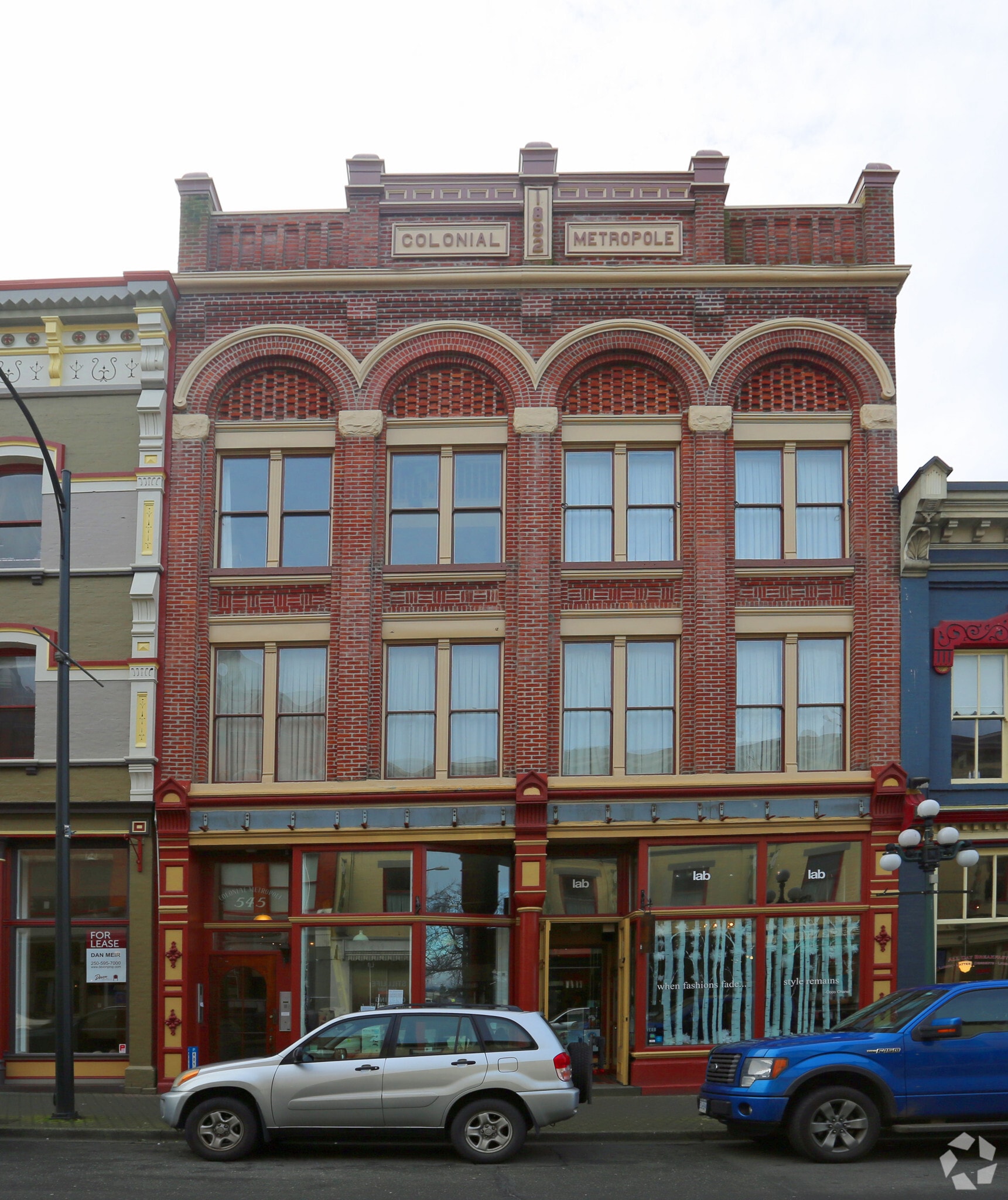 541-545 Johnson St, Victoria, BC for Rent