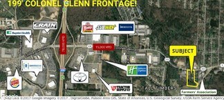Little Rock, AR Commercial Land - 9601 Colonel Glenn Rd Little Rock, AR Commercial Land - 9601 Colonel Glenn Rd