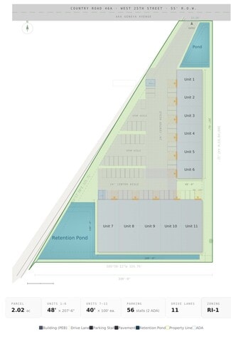 Sanford, FL Industrial - 2175-2185 W 25th St