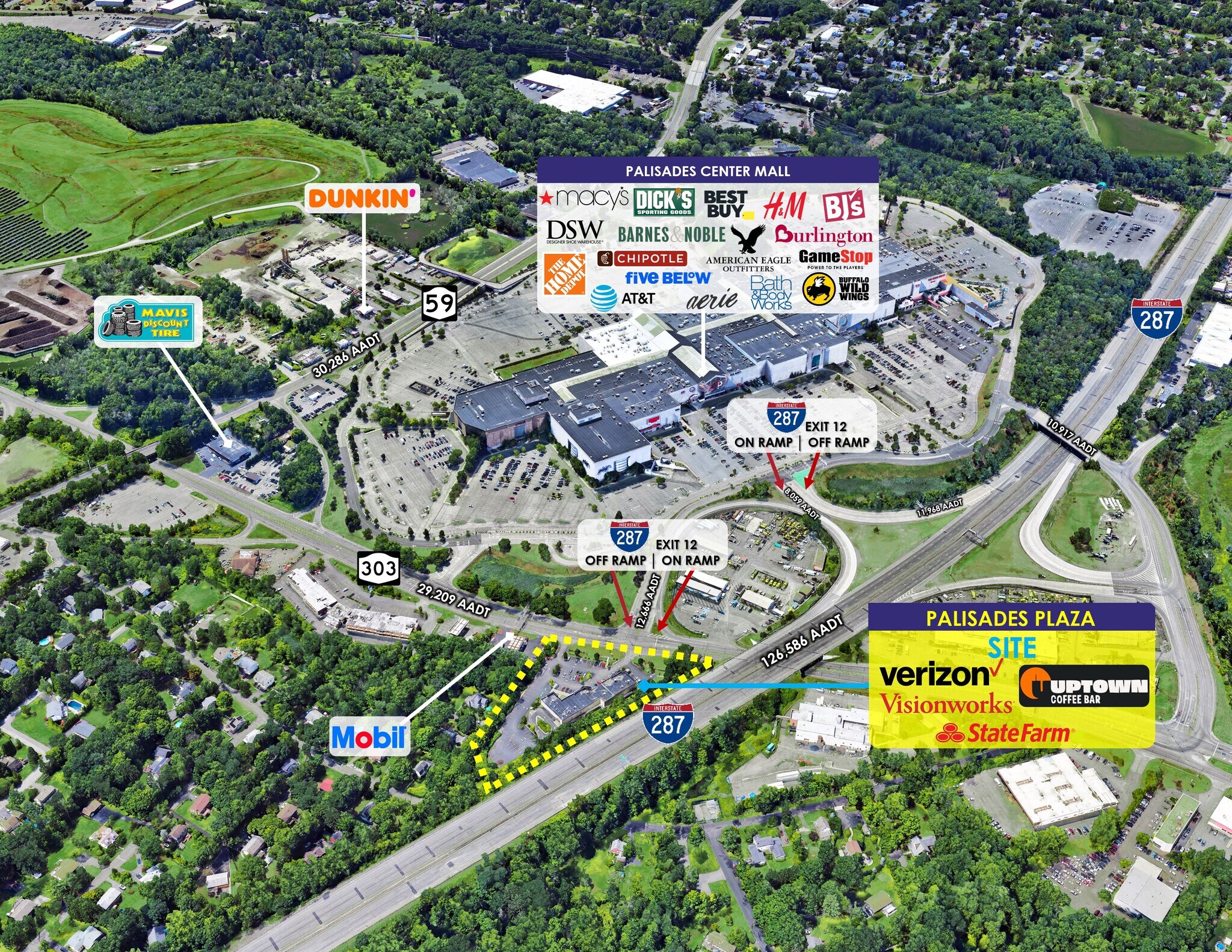 126-130 N Route 303, West Nyack, NY for Rent