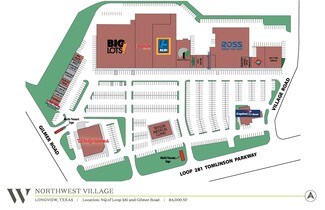 Longview, TX Retail - 1701-1733 NW Loop 281