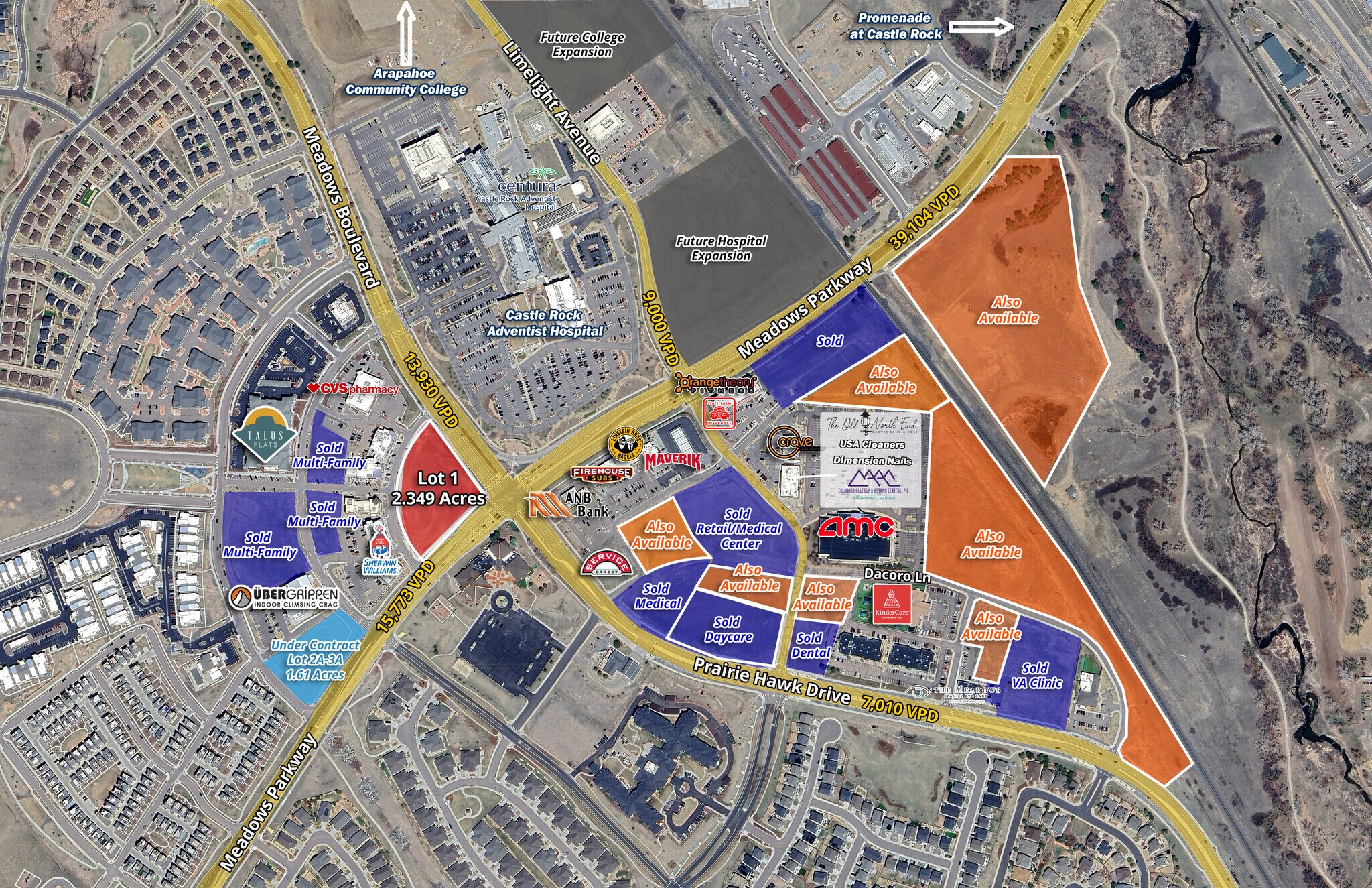 Meadows - Town Center, Castle Rock, CO for Sale