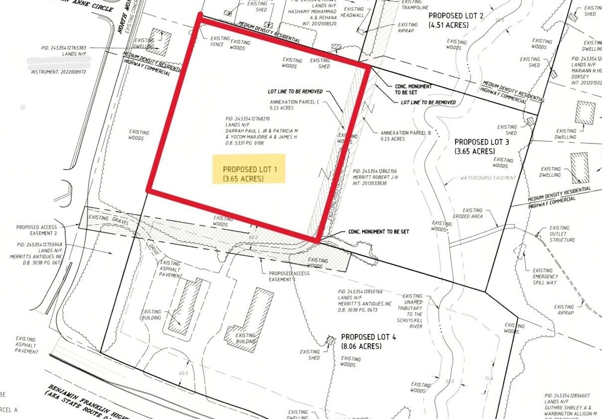 Ben Franklin Highway, Douglassville, PA for Sale
