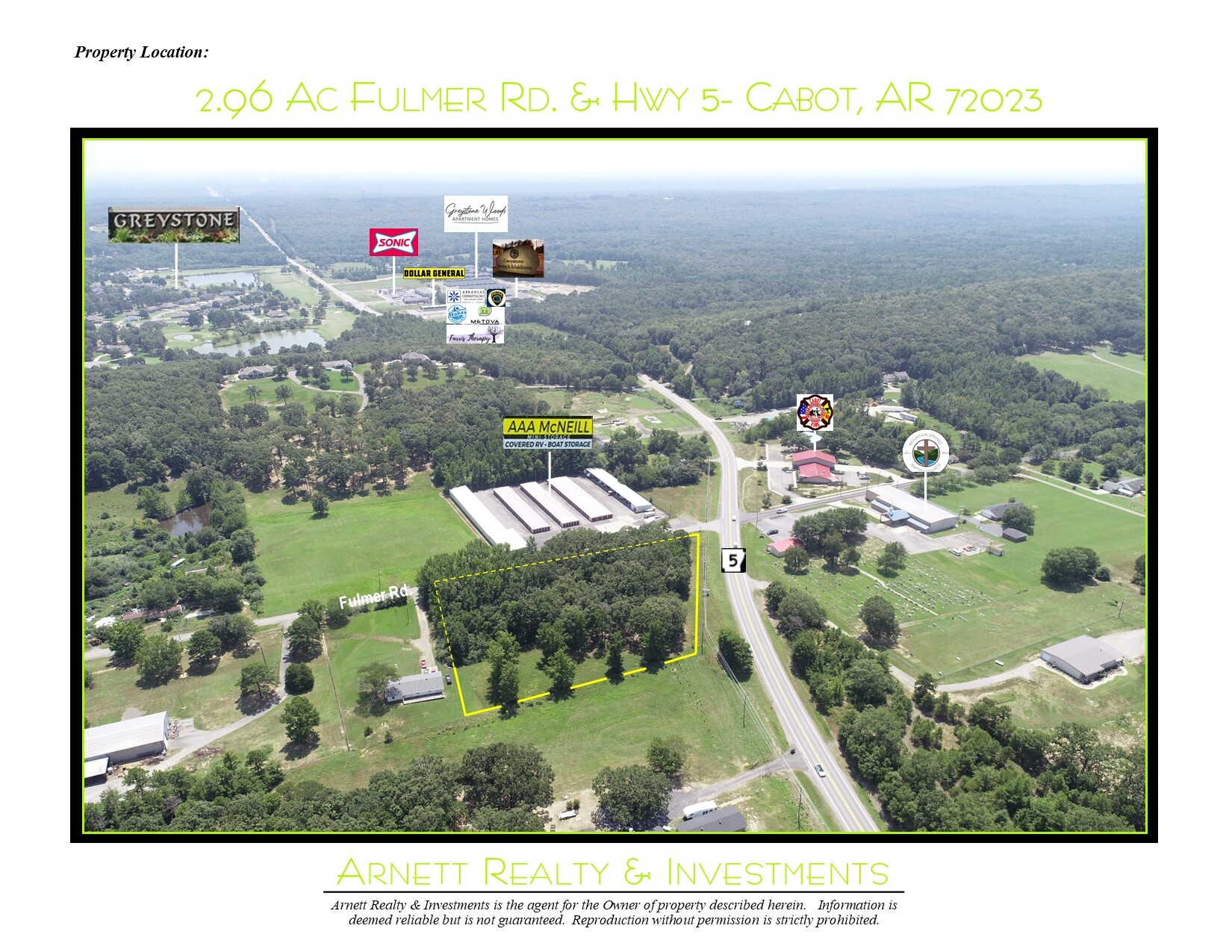 15800 Hwy 5, Cabot, AR for Sale