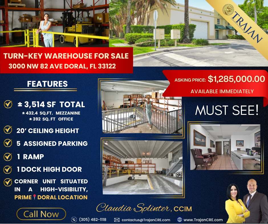 3000 NW 82nd Ave, Doral, FL for Sale
