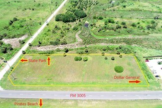 Galveston, TX Commercial Land - 14430 San Luis Rd pass