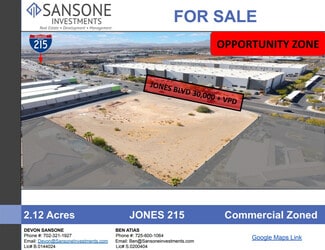 Las Vegas, NV Commercial Land - JONES AND TECO Las Vegas, NV Commercial Land - JONES AND TECO