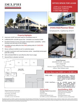 Chatsworth, CA Office - 21540-21622 Plummer St Chatsworth, CA Office - 21540-21622 Plummer St