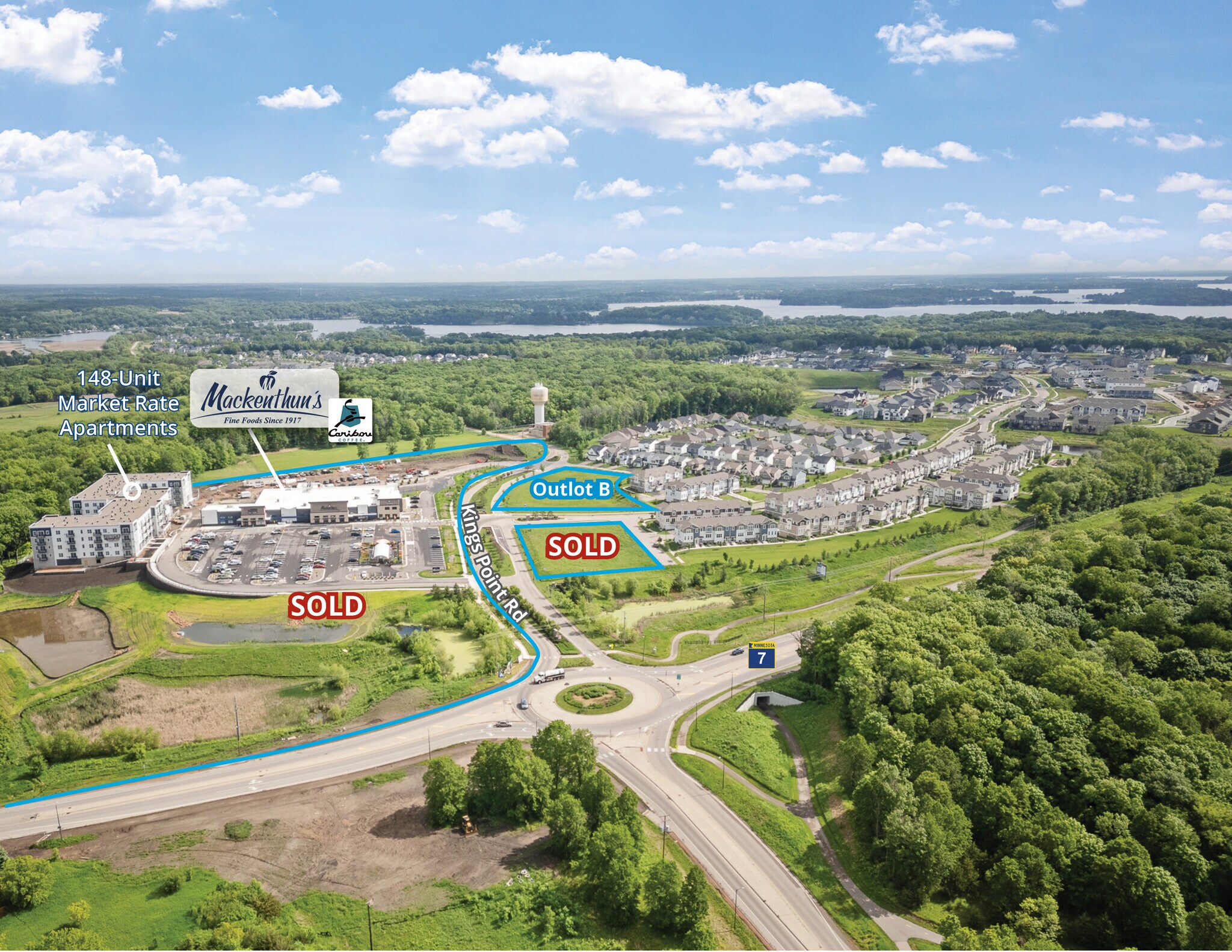 NWQ Hwy 7 & Kings Point Rd, Minnetrista, MN for Sale