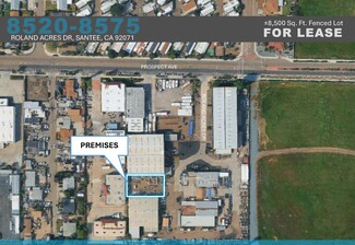 Santee, CA Industrial - 8575 Roland Acres Dr