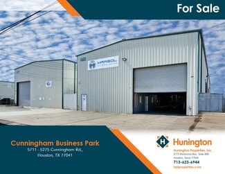Houston, TX Manufacturing - 5711 Cunningham Rd