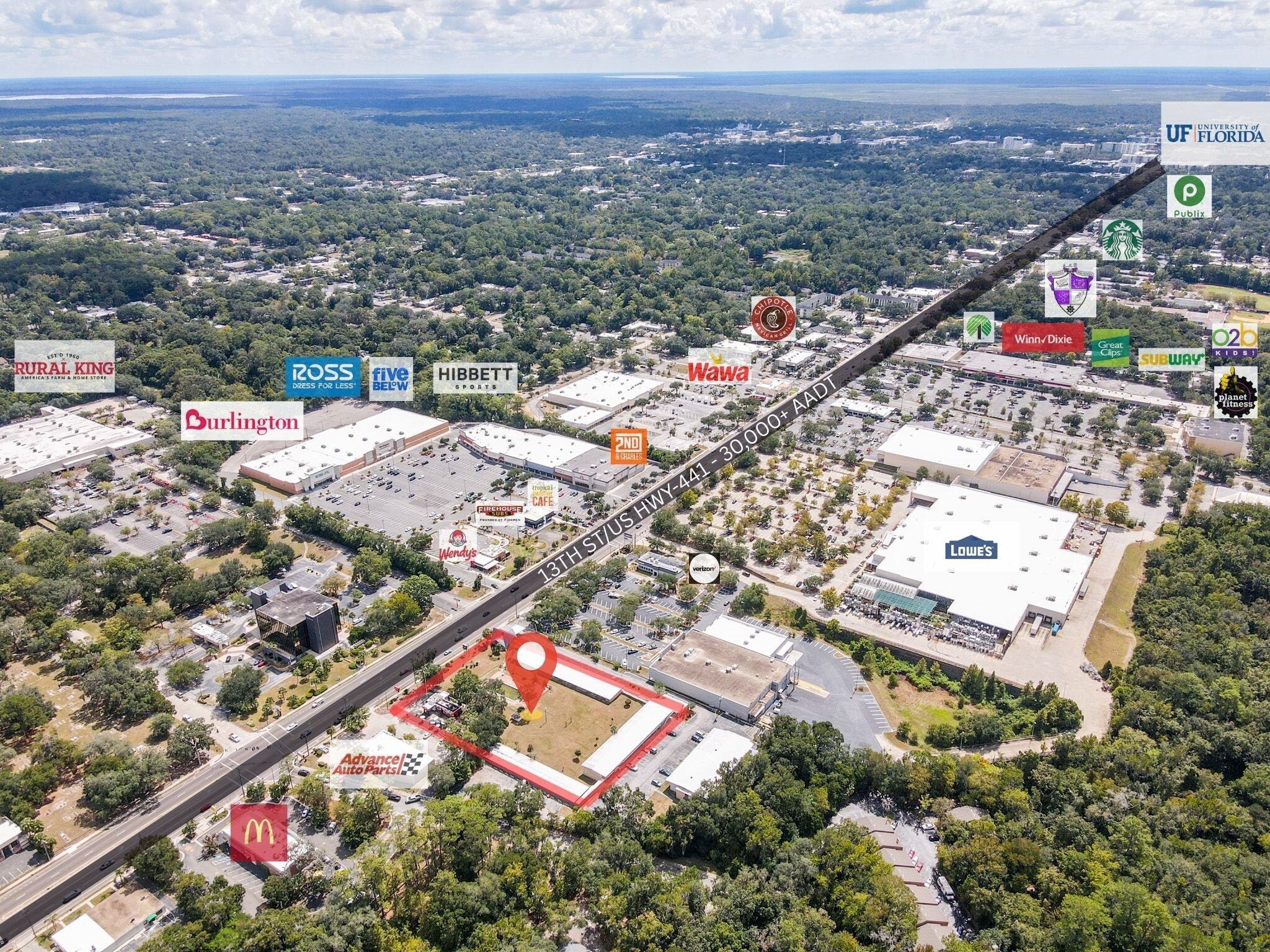 2820 NW 13th St, Gainesville, FL for Rent