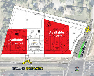 Minneola, FL Commercial Land - N Hwy 27 & Citrus Grove Rd