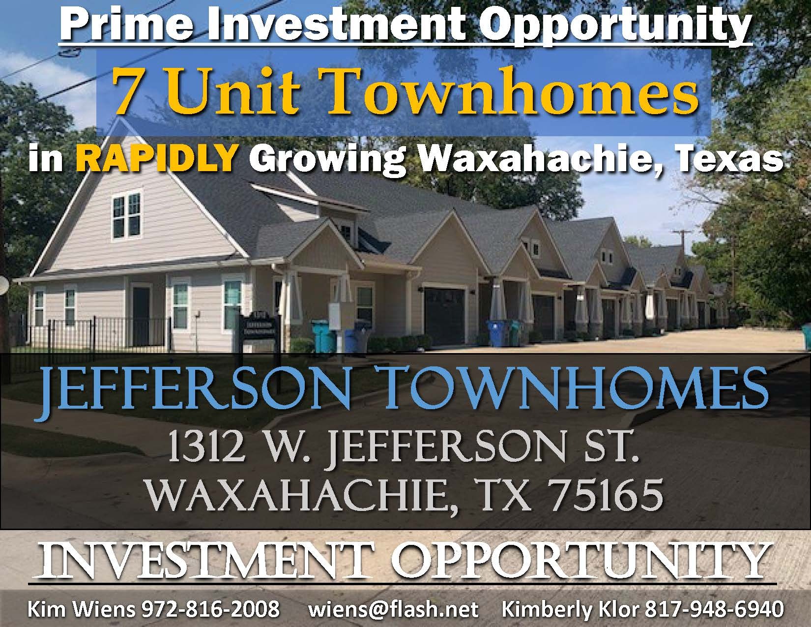 1312 W Jefferson St, Waxahachie, TX for Sale