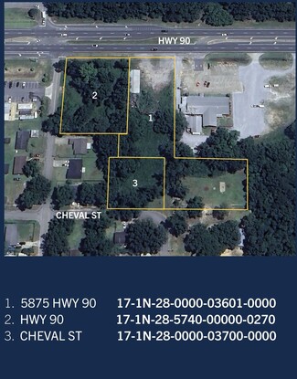 Milton, FL Commercial Land - 5875 Highway 90 Milton, FL Commercial Land - 5875 Highway 90