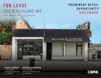 Los Angeles, CA Retail - 1330 N Highland Ave