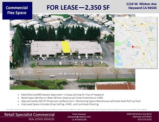 Hayward, CA Flex - 1200-1218 W Winton Ave