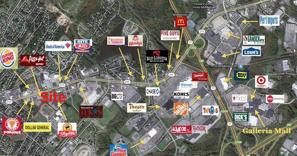 280 Route 211 E Middletown, NY 10940 Retail Property for Lease on