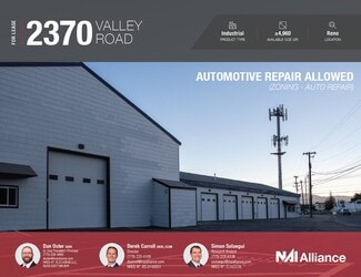 Reno, NV Industrial - 2370 Valley Rd