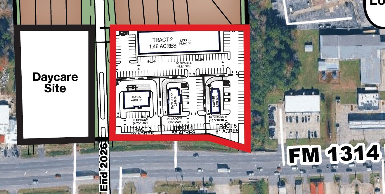 Valley Ranch Pkwy and FM 1314 Rd., Porter, TX for Rent