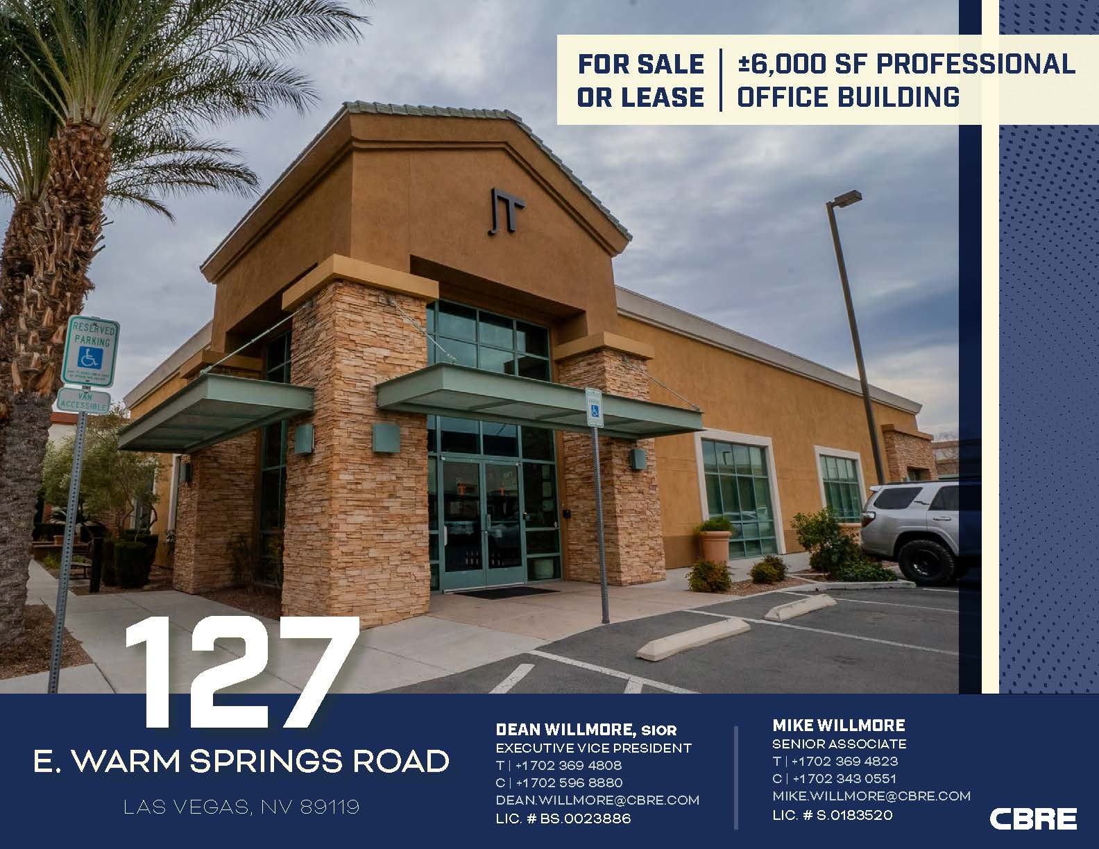 127 E Warm Springs Rd, Las Vegas, NV for Sale