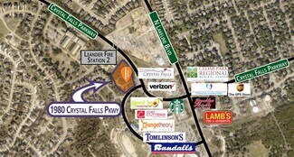Leander, TX Commercial Land - 1980 Crystal Falls Pky