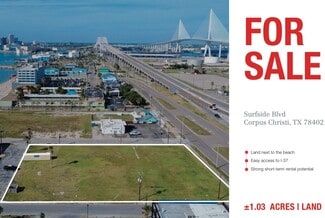 Corpus Christi, TX Commercial Land - 3416 Surfside Boulevard