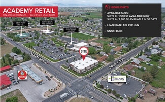 West Point, UT Retail - 3024 W 300 N