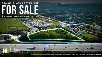 Fayetteville, AR Commercial Land - 1909 N Stephen Carr Memorial Blvd