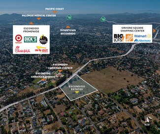 Escondido, CA Residential Land - 1125 Idaho Ave