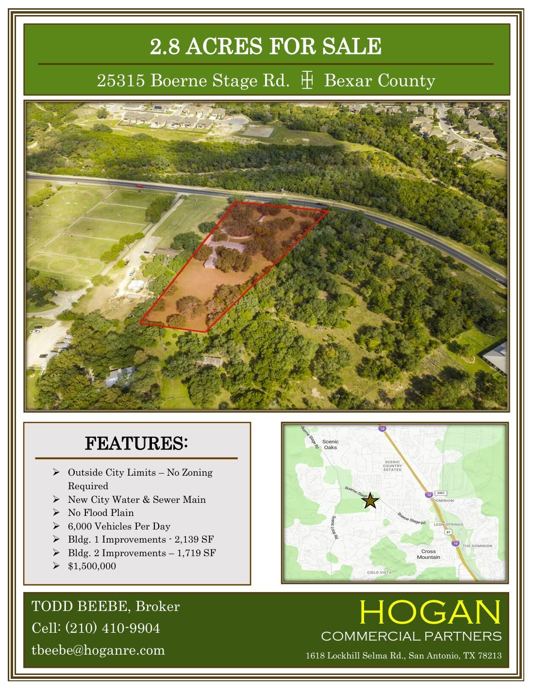 25315 Boerne Stage Rd, San Antonio, TX for Sale