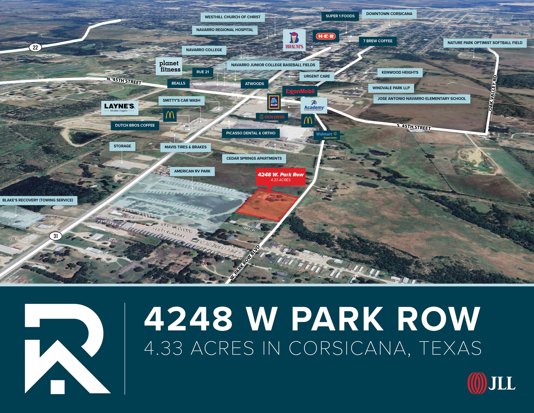 4248 W Park Row Blvd, Corsicana, TX for Sale