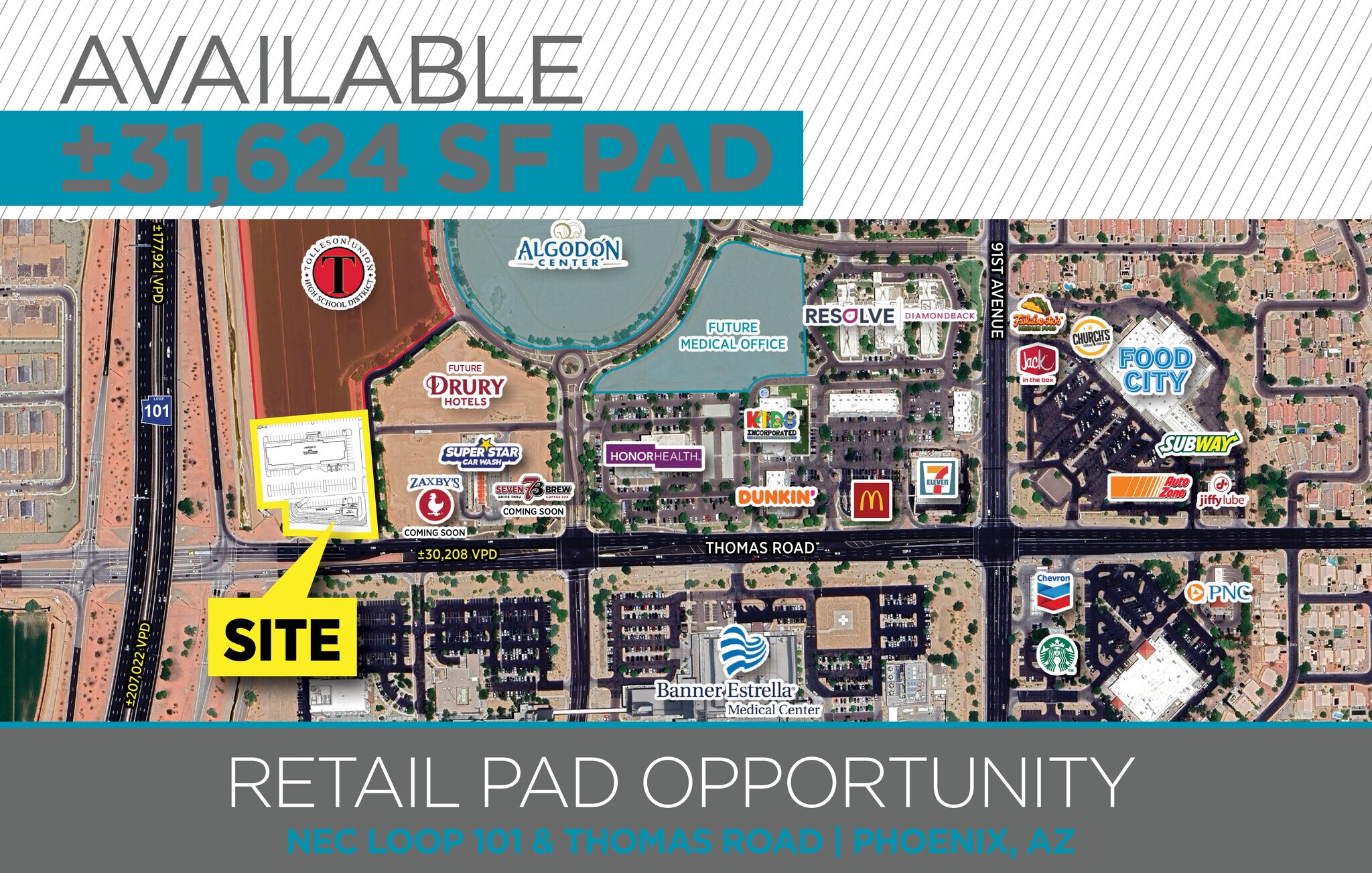NEC Loop 101 & Thomas rd, Phoenix, AZ for Sale