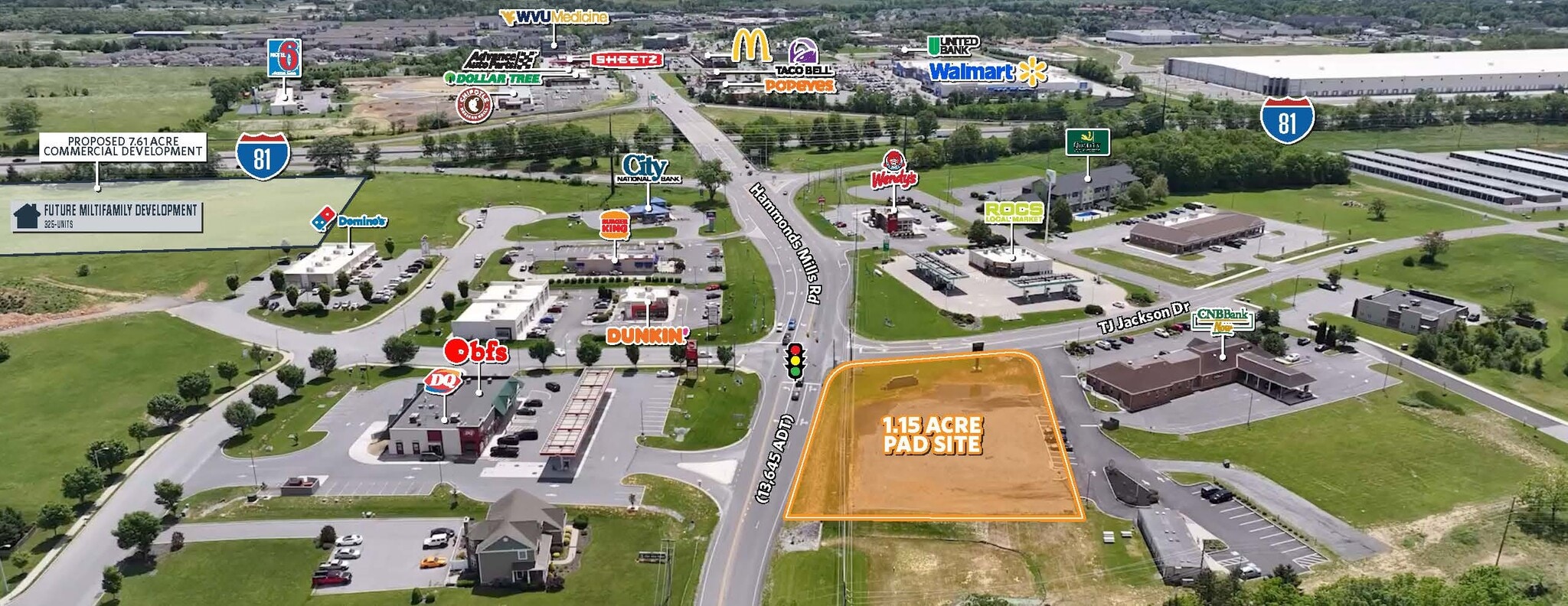 1255 T J Jackson Drive, Hedgesville, WV for Rent