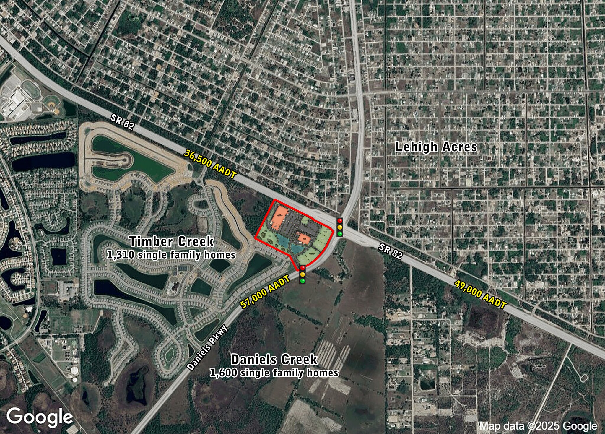 SWC Daniels Parkway & SR 82, Fort Myers, FL for Rent