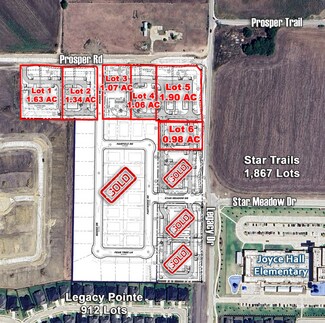 Prosper, TX Commercial Land - SWC Prosper Trail & Legacy Dr