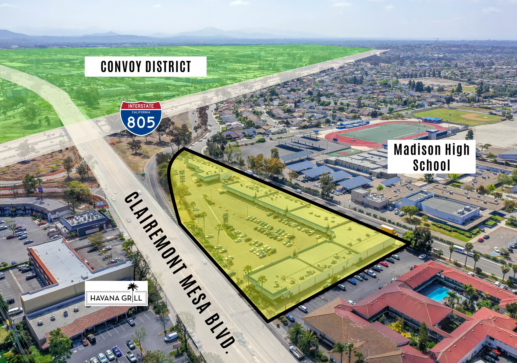 5487-5597 Clairemont Mesa Blvd, San Diego, CA for Rent