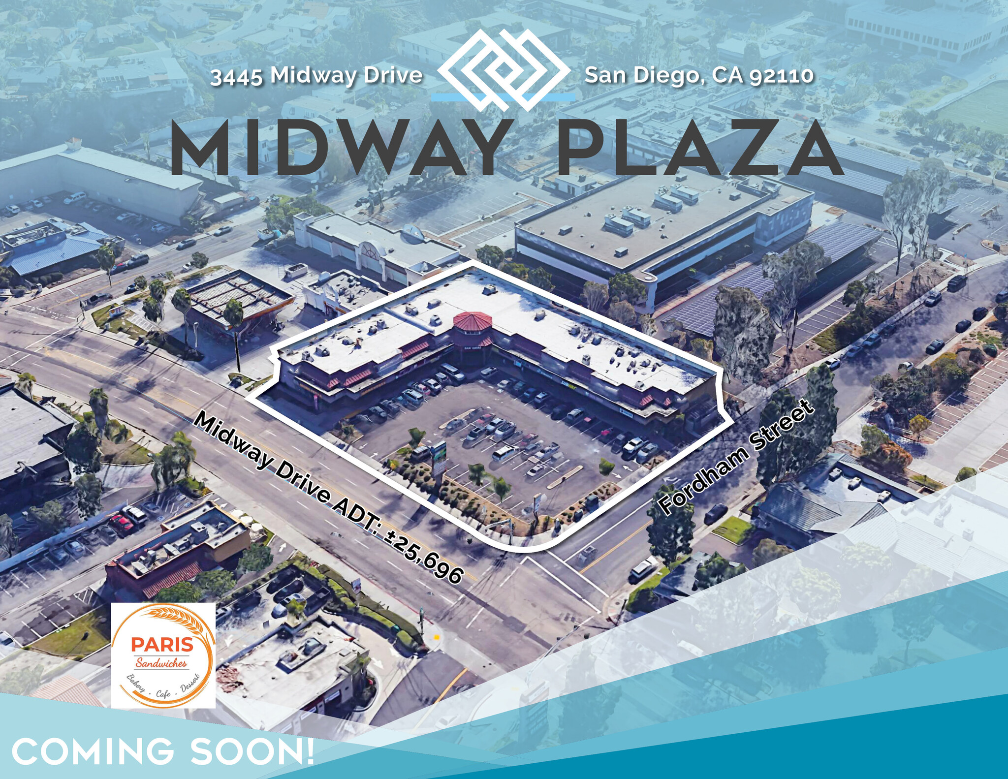 3445 Midway Dr -, San Diego, CA for Rent