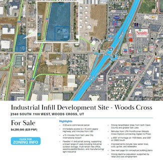 Woods Cross, UT Industrial - 2560 S 1100 W Woods Cross, UT Industrial - 2560 S 1100 W