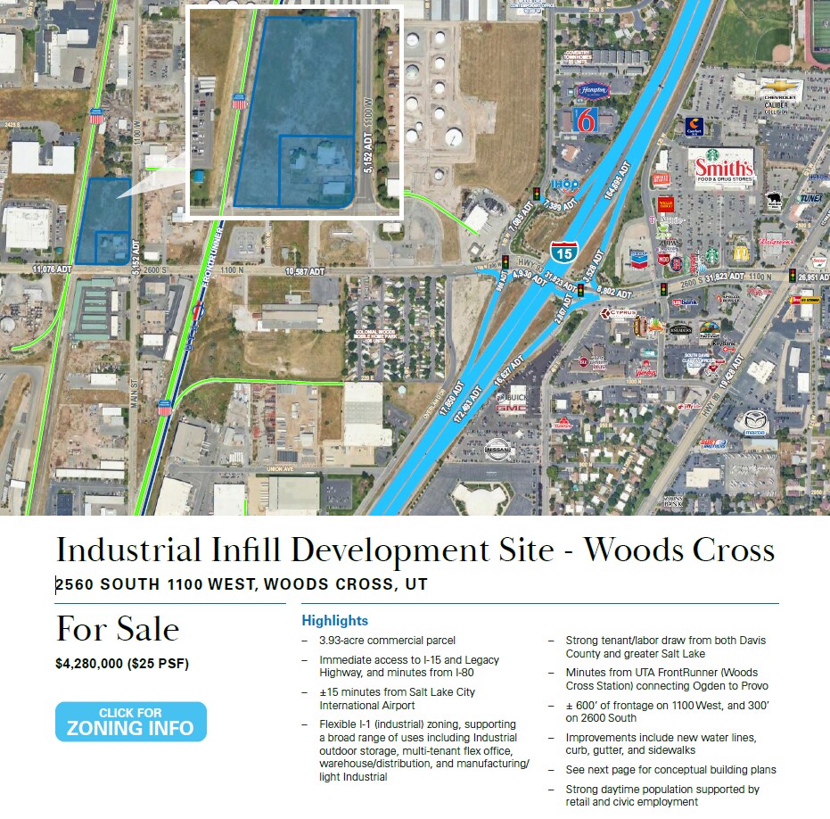 2560 S 1100 W, Woods Cross, UT for Sale