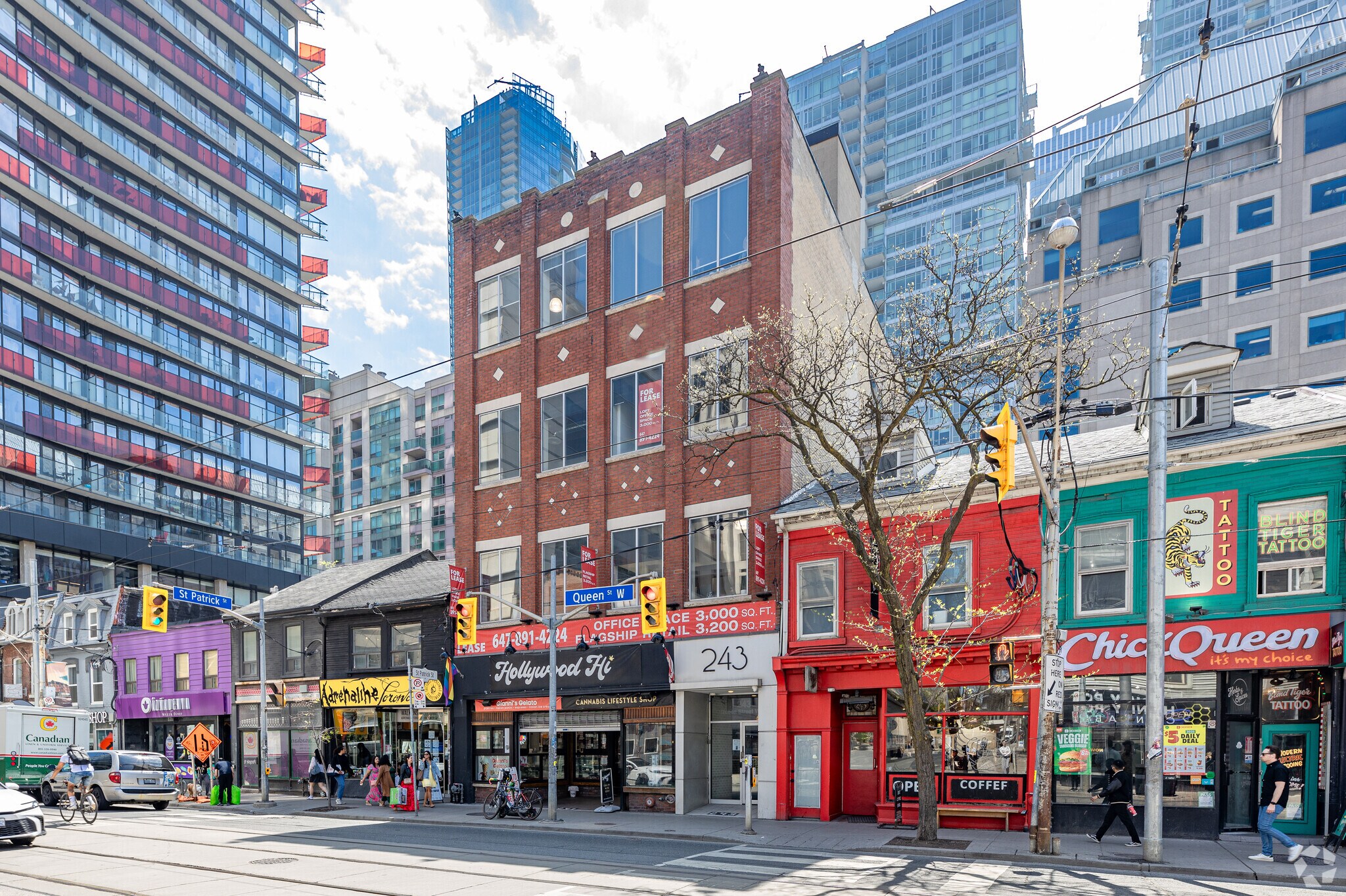 241-243 Queen St W, Toronto, ON for Rent
