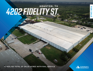 Houston, TX Manufacturing - 4202 Fidelity St