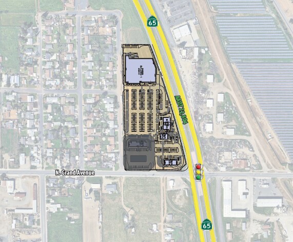 NWC North Grand Avenue & Highway 65, Porterville, CA for Rent